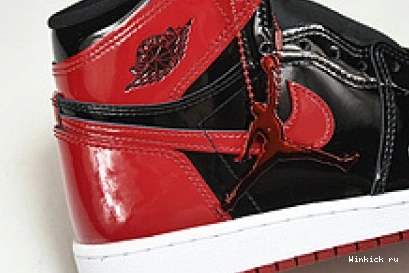 “BRED AIR HIGH PATENT” OG JORDAN 1 0802